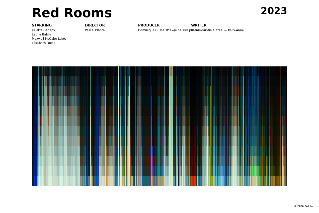 Poster preview for Red Rooms